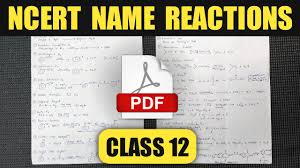 Molecular, ionic covalent and metallic solids, amorphous and crystalline solids (elementary idea), unit cell in two dimensional and three dimensional lattices, calculation of density of. All Name Reactions In Organic Chemistry For Class 12th Pdf Download Kkworld In