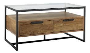 Vasagle coffee table, square cocktail table with spacious table top, robust steel frame and mesh storage shelf, industrial style, for living room, rustic brown and black lct065b01. Buy Argos Home Nomad Coffee Table Oak Effect Coffee Tables Side Tables And Nest Of Tables Argos Coffee Table Coffee Table Argos Coffee Table Habitat