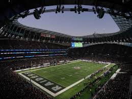 The facility has a capacity of 62,303,which makes it one of the largest stadiums in the premier league and the largest club stadium in london. New Tottenham Hotspur Stadium Dazzles For Its First Nfl Game As Oakland Raiders Snatch Win Mirror Online