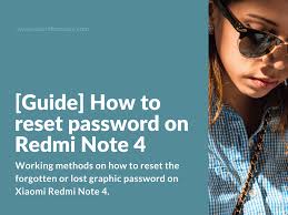 Now a screen with no and yes option will . Guide How To Reset Password On Redmi Note 4 Xiaomi Firmware