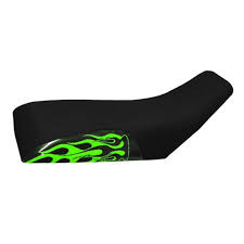 arctic cat dvx250 green flame seat cover atv seats seat cover cat seat cover