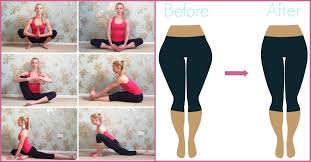 12 Yoga Poses To Get Your Thighs And Hips In Shape Basic Yoga Yoga Poses Thighs