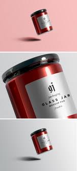 Glass Jar Mockup Psd Graphicsfuel Free Packaging Mockup Candle Mockup Jar