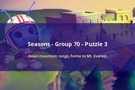 Codycross Seasons Asian Mountain Range Home To Mt Everest Fungamesarena Com