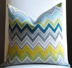 Beautiful Flame Stitch Home Decor Pillow Cover Gray Zenyatta Mondatta Teal Gray Yellow Lim Bedroom Decor Inspiration Lime Green Bedrooms Green Bedroom Decor