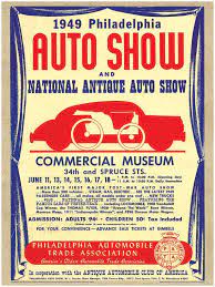 Vintage Philadelphia Print Aaca Antique Automobile Club Of Etsy Antique Cars Vintage Cars Car Illustration