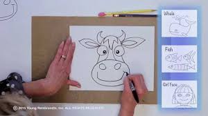 Teaching Kids How To Draw How To Draw A Cartoon Cow Youtube Stay tooned for more free drawing lessons by: teaching kids how to draw how to draw a cartoon cow