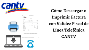 Cantv Consultar Y Descargar Factura Fiscal Linea Telefonica 2021 Caralberz Youtube