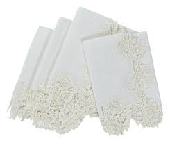 More images for rose lace trim » Manor Luxe English Rose Lace Trim Napkins 20 Inch Set Of 4 White 20 X 20 Buy Online In Bahamas At Bahamas Desertcart Com Productid 60562461