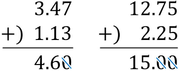 After adding our columns, the sum is simply 0.553. Adding And Subtracting Decimals How To Calculate In Arithmetic Ryosuke University