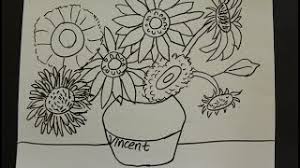 Although he began drawing as a young child, van gogh didn't pursue his art seriously until he became an adult. Kids Can Draw Vincent Van Gogh Sunflowers With First Grade Art Students Patron Spots Available Youtube
