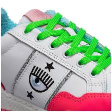 Shop chiara ferragni 30mm logo stretch knit sock sneakers in red from 350+ stores, starting at $107. Sneaker Chiara Ferragni Cf 1 Cf2800037 Bianco Frmoda Com