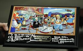 Es enthält die figuren homer, marge, bart, lisa und maggie, sowie den nachbarn. Stadt In Oregon Das Echte Springfield Der Spiegel