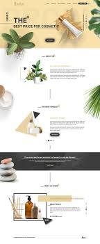 Xara Cosmetic Web Template Cosmetic Web Creative Web Design Ecommerce Web Design