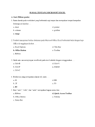 Maybe you would like to learn more about one of these? 50 Soal Ms Excel