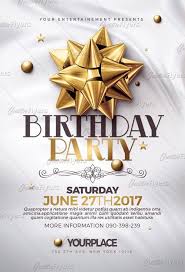 Birthday Party Flyer Templates Psd Free Classy Birthday Flyer Psd Templates Creative Flyers In 2020 Birthday Flyer Flyer Creative Flyers