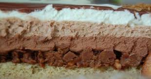 Recette De Trois Chocolats Sur Croustillant Pralinoise Recette Croustillant Pralinoise Pralinoise Gateau 3 Chocolat