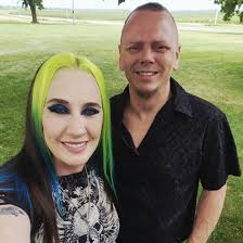 Geode table I made with amethyst & smokey quartz crystals ✨🌈🥀