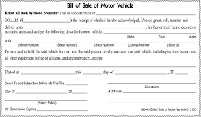 Free Tennessee Motor Vehicle Bill of Sale Form - PDF | 227KB | 1 Page(s)