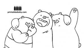 The bears arrive in san francisco and try to adapt to the world of humans. The Trio We Bare Bears Coloring Pages Bear Coloring Pages We Bare Bears Bare Bears