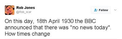 Latest news from around the globe. There Is No News What A Change From 1930 To Today Bbc News