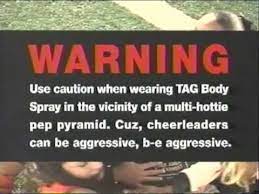 Tag Body Spray Cheerleaders Youtube