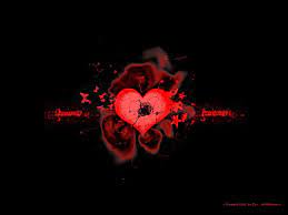 Maybe you would like to learn more about one of these? Red Heart On Black Background Black Heart Hd Wallpaper Peakpx