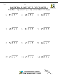 3 Worksheet Free Math Worksheets Sixth Grade 6 Decimals Division Dividing Whole Numbers B Division Worksheets Long Division Worksheets Math Division Worksheets