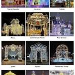 Customized Outdoor Christmas Illuminated Sculpture 3D Height ...