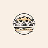 Desain Vektor Logo Roti Konsep Asli Ilustrasi Bebas Royalti Logo Templates Food Logo Design Vector Logo