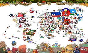 You can choose 3 weapons (totally 13 for now) in one game. Polandball World Map 2019 Polandball World Map Map World