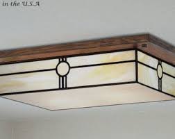 A colorful semi flush mount ceiling light can either blend into the color scheme of your room or stand apart by making a. Arts And Crafts Style Light Fixture Etsy In 2020 Mission Style Lighting Ceiling Fixtures Light Fixtures