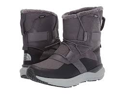 The North Face Ux Metro Atmos Mid Zinc Grey High Rise Grey Women S Shoes Stay Warm And In Fashion All Season Long With The In 2020 Sneaker Boots Mid Calf Boots Boots