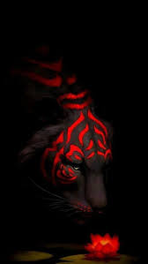 Dark Aesthetic Lion With Red Color Wallpaper In 2020 Best Iphone Wallpapers Oneplus Wallpapers Eyes Wallpaper