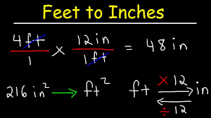 Foot and inch are imperial and united states customary length units. How To Convert Feet To Inches And Inches To Feet Youtube
