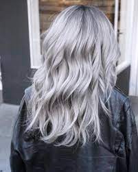 Icy Silver Hair Transformation Is The 2021 S Coolest Trend Hair Transformation Grey Hair Color Silver Silver Grey Hair