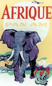 Afrique Pan Am Vintage Travel Posters Vintage Airline Posters Travel Posters
