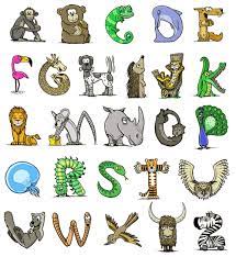 This would be an inspiring addition to hang on your child's wall or to use in teaching your kids the alphabet. Kids Namesign On Twitter Here Is My Complete Animal Alphabet German Language Can You Tell All Animals Namenschild Http T Co Ibq5472obn