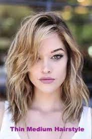 10 Easy Hairstyle For Thin Medium Hair In 2020 Medium Hair Styles Easy Hairstyles For Medium Hair Hair Styles