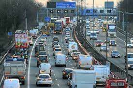 The m6 northbound between junctions j6 and j8. M6 Traffic Queues Sparked By Break Downs Leave Hour Long Delays Express Star