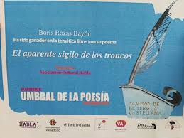 Ganador Del Iv Certamen Internacional Umbral De La Poesia En Valladolid Espana Certamen Ganador Poesia