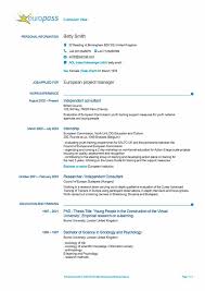 When to use a cv instead of a resume. Europass Cv C Free Download European Resume Template