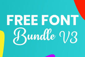 Download Free Font Bundle V3 Bundle Creative Fabrica Font Bundles Free Monogram Fonts Free Font Yellowimages Mockups