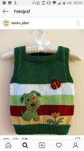 Pinar Kucuk Adli Kullanicinin Bebegim Panosundaki Pin Baby Knitting Patterns Orgu Tig Isleri