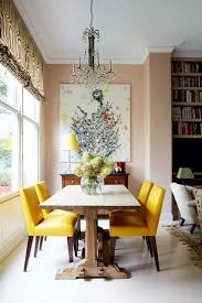 Yellow Leather Yellow Dining Room Yellow Dining Chairs Dining Room Design
