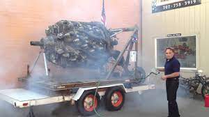 The war was over before it could power airplanes. Pratt Whitney R 4360 Wasp Major Start Up Youtube