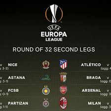 Steaua bucurești is a romanian professional football club based in bucharest, whose team has regularly taken part in union of european football associations (uefa) competitions. Europa League Round Of 32 Second Legs 22 February 2018 Whalebets