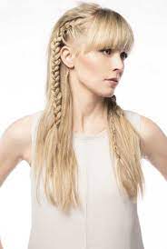 17 Super Ponytail Hairstyles With Fringe To Break Up The Length Hair Styles Braids For Long Hair Long Hair With Bangs