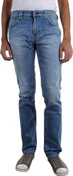 Nudie Jeans Mens Thin Finn Skinny Jeans Size 38w X 32l