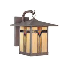 Allen Roth Vistora 14 3 In H Bronze Outdoor Wall Light In The Outdoor Wall Lights Department At Lowes Com